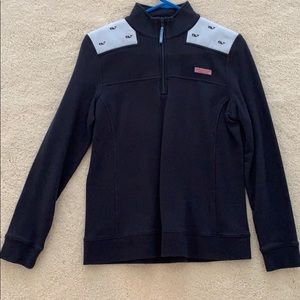 vineyard vines quarter zip sweater